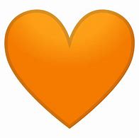 Image result for Emoji Symbol Orange Heart