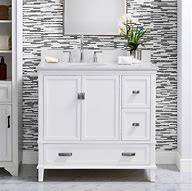 Image result for 36 Inch Wood Bathroom Vanity