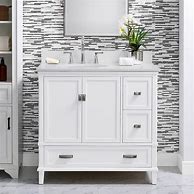 Image result for 36 Inch Vanity Assembled No Top