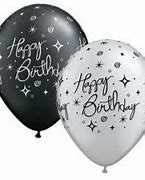 Image result for Happy Birthday Silver Balloons