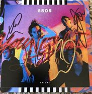 Image result for 5sos autographed album