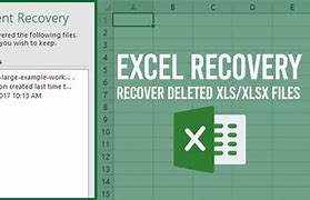 Image result for Recover Deleted Excel File
