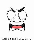 Image result for Angry Face Illustration