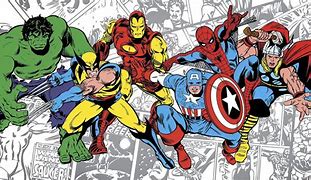 Image result for Avengers Superhero Cartoon Wallpaper