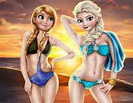 Image result for Pin Up Disney Frozen Anna and Elsa