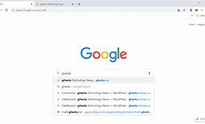 Image result for Chrome Search Bar Description