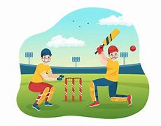 Image result for Cricket Wicketkeeper Outline