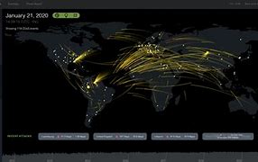 Image result for Satellite Cyber Attack Map