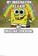 Image result for Spongebob Imagination Meme Blank