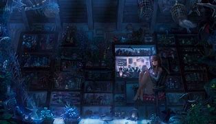 Image result for Comfy Background with TV Screen