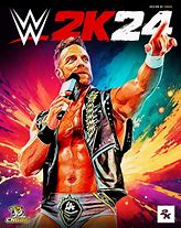 Image result for Wwe2k24 Cover Template