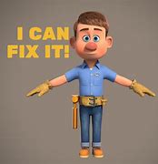 Image result for Fix-It Felix with a Beard