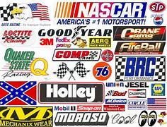 Image result for NASCAR Sponsor Stickers