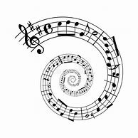 Image result for Spiral Notes De Musique