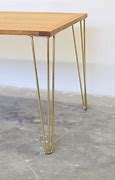 Image result for Hairpin Legs Antique Brass