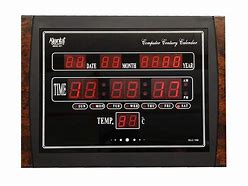 Image result for Digital Clock for Wall