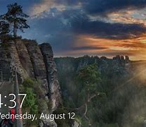 Image result for Windows Spotlight Lock Screen