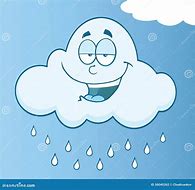 Image result for Cartoon Character with Rain Cloud