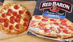 Image result for Thin Crust Overstuffed Pepperoni Frozen Pizza