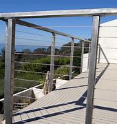 Image result for Stainless Steel Cable Deck Railing