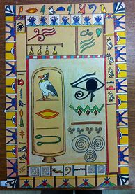 Image result for Egyptian Hieroglyphics Drawing