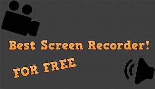 Image result for Free Screen Recorder List