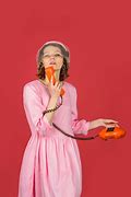 Image result for Girl On Landline Phone