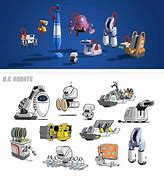 Image result for Pixar Style Character Design Robot