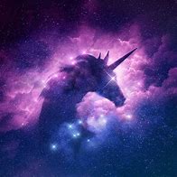 Image result for Galaxy Unicorn Silhouette