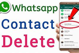 Image result for Delete Contact From Whats App