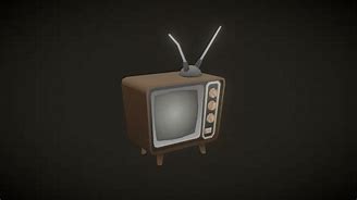 Image result for Old TV with Antenna with Green Screen