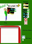 Image result for Baldi Title Screen