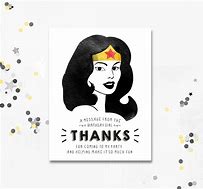 Image result for Wonder Woman Thank You Meme
