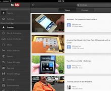 Image result for iOS 5 YouTube App
