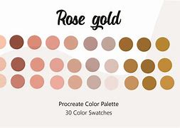 Image result for Rose Gold Pink Color Palette