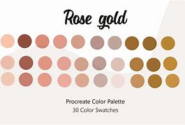 Image result for Rose Gold Pink Palette Color