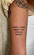 Image result for Clean Word Tattoo