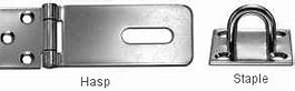 Image result for Hasp and Clasp
