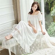 Image result for White Nightgown for Sleeping