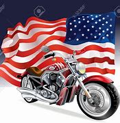 Image result for Front of Motorcycle with Flag Clip Art