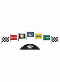 Image result for NASCAR 75 Anniversary Flags