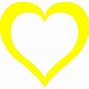 Image result for Light Yellow Heart