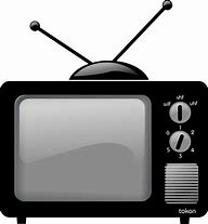 Image result for Old Model of TV Clip Art