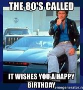 Image result for 80s TV Birthday Memes