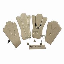 Image result for Linen Jewelry Display