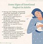 Image result for Signs Adult Emotional Abandonment