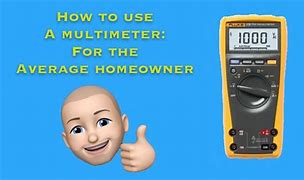 Image result for Fluke 107 Multimeter