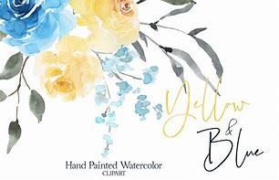 Image result for Yellow and Blue Floral Watercolor Pop Socket