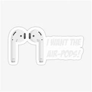 Image result for Air Pods Red Bubble Stickers