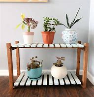 Image result for DIY Wood Display Stand